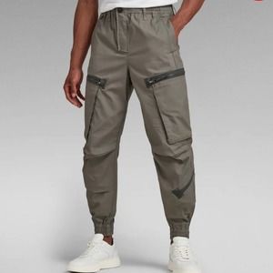 G-STAR RAW Olive Green Flight RCT Cargo Pants Mens 
Size 38
